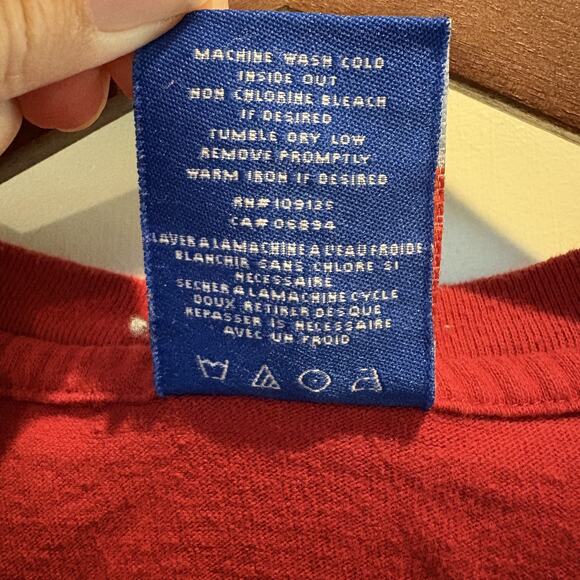 Miami Heat Shirt Mens Large Red Basketball All Over Print Tee UNK NBA Blue Tag - Picture 10 of 11